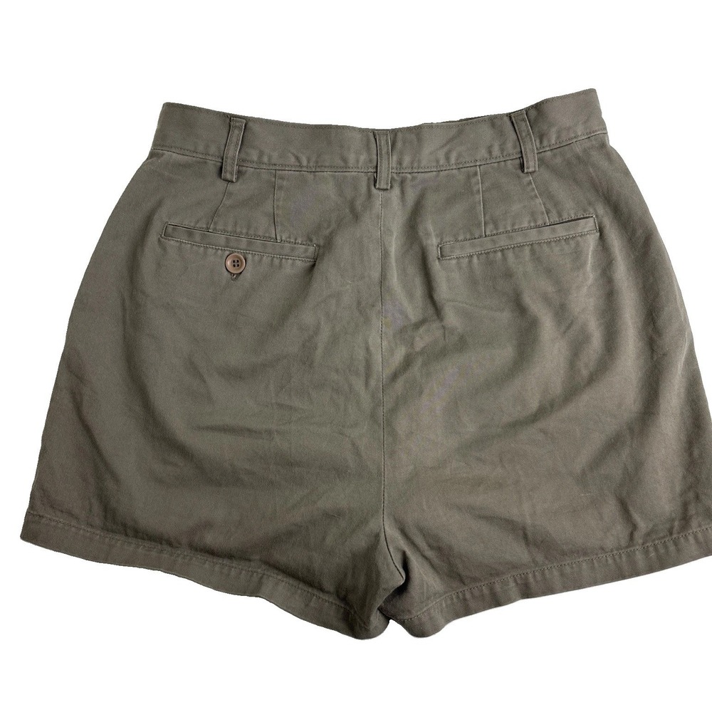 J. Crew Womens Chino Shorts Size 6 2.5" Inseam Gray Green Preppy - Picture 2 of 6